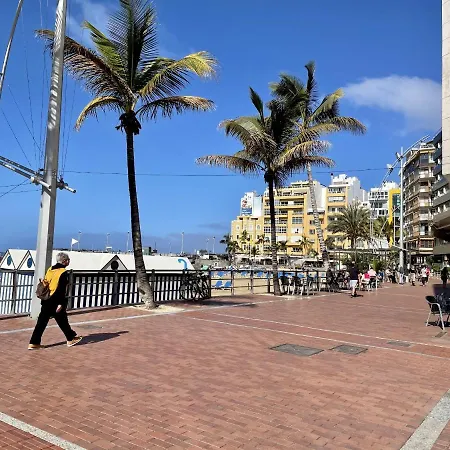 Lägenhet Homeforguest Listen To The Waves By Las Canteras Las Palmas de Gran Canaria